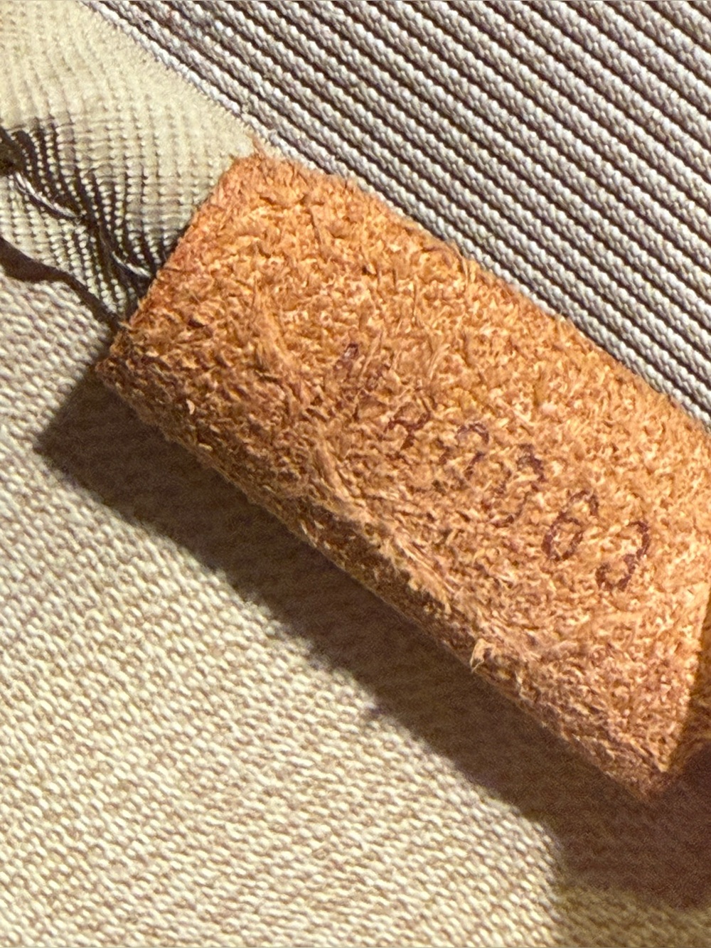 Louis Vuitton Monogram Deauville Handbag Vanity Bag MB0063 Made in France - Picture 4 of 14
